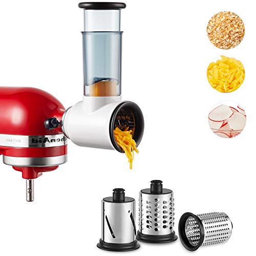 HOZODO Slicer Shredder Attachment for KitchenAid Stand Mixer - Thumbnail 4