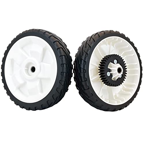 Cluparis 115-4695 Drive Wheel Replacement Tor o 8" Wheel Gear Assembly for 22"/55 cm RWD Recycler Push Lawn Mower 2 Pack - Grill Parts America
