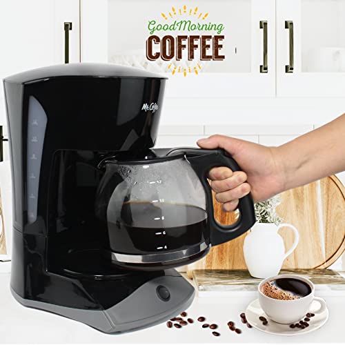 Cestlaive 12-Cup Replacement Coffee Carafe Compatible with Mr. Coffee Coffee maker Pot, Replace Part# PLD12 PLD12-RB Series, Black Handle - Kitchen Parts America