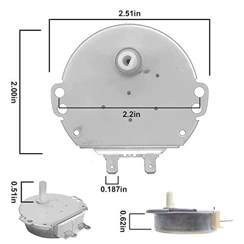New OEM Produced for Samsung DE31-10172C MDPJ030BF MDPJ030CF Microwave Synchronous Motor by OEM Mania Replacement Part - Grill Parts America