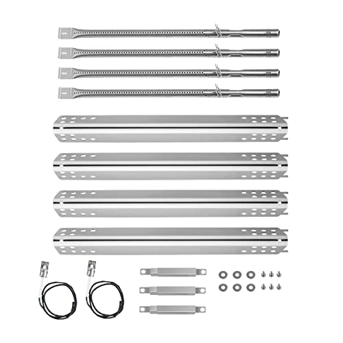 Grill Replacement Parts for Charbroil Performance 475 4 Burner 463347017 463361017 463673017 463376217 463342119 463376018P2 G470-0004-w1 Gas Grill,Heat Plates Burner Grills Adjustable Crossover Tube - Grill Parts America