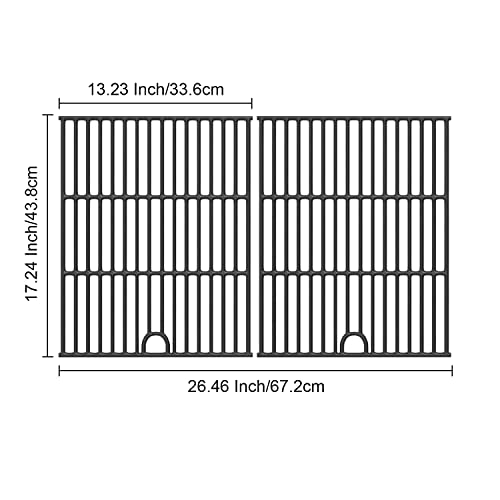 BBQ-PLUS Cooking Grates Replacement for Nexgrill 720-0830H 720-0888 720-0888N 720-0783E 720-0670C 720-0670DBHG 720-0783W Charbroil 463241113 463446015 G455-0008-W1 463449914 Kenmore D02M90225 - Grill Parts America