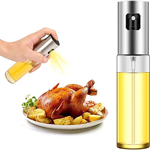 Oil Sprayer for Cooking, Olive Oil Sprayer Mister, 105ml Olive Oil Spray Bottle, Olive Oil Spray for Salad, BBQ, Kitchen Baking, Roasting - Kitchen Parts America