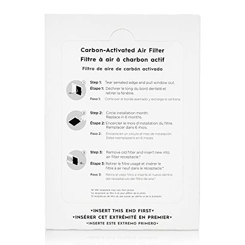  Frigidaire PAULTRA2PK PureAir Ultra 2 Pack Air Filter, 2 Count  (Pack of 1) & WF3CB Puresource3 Refrigerator Water Filter, White :  Appliances