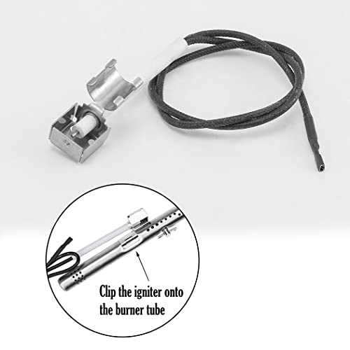 YIHAM KZ924 Grill Replacement Parts for Charbroil Performance 5 Burner 463347518 463347519 463275517 463243518 463243519, 6 Burner 463373019 463244819 Heat Shield+Burner Tube+Carry Over+Igniter Wire - Grill Parts America