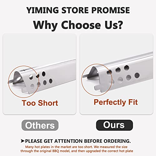 Yiming Grill Replacement Parts for Char-Broil Performance 475 4 Burner 463347017, 463335517, 463342119, 463276517, 463244819 Grill Models, Heat Plates, Burners, Carryover Tubes & Igniters Replacement - Grill Parts America