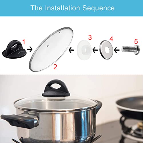 Universal Pot Lid Replacement Knobs Pan Lid Holding Handles for rival Crockpot Replacement Lid parts Handle(1 Pack) - Kitchen Parts America