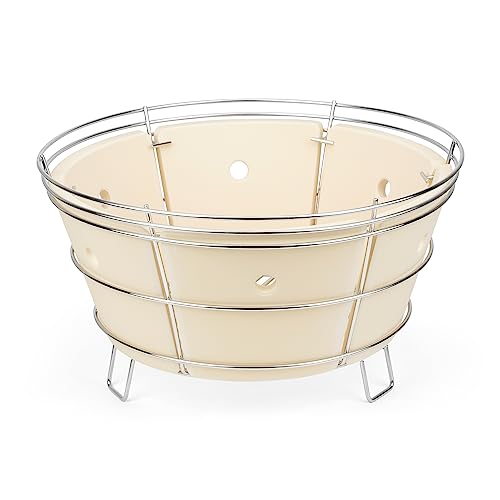 Onlyfire Charcoal Firebox Set, Stainless Steel Charcoal Ash Basket with