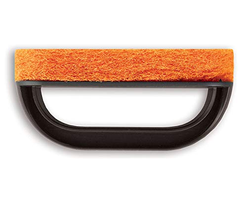 Blackstone 5060 Grill & Griddle Kit 8 Pieces Premium Flat Top Grill Accessories Cleaner Tool Set-1 Stainless Steel 6" Scraper, 3 Scouring Pads, 2 Cleaning Bricks, and 1 Handle, Black - Grill Parts America