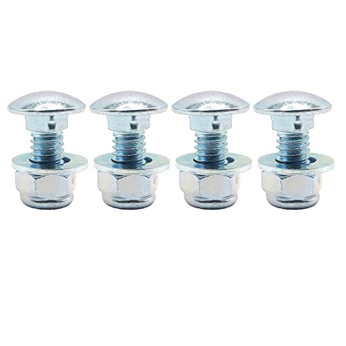 4-Pack 784-5581A (5/16-18) 5/8" Snow Blowers Carriage Bolts kit Replaces MTD Shave Plate Scraper Bar 784-5581A-0637 790-00120-0637 - Grill Parts America