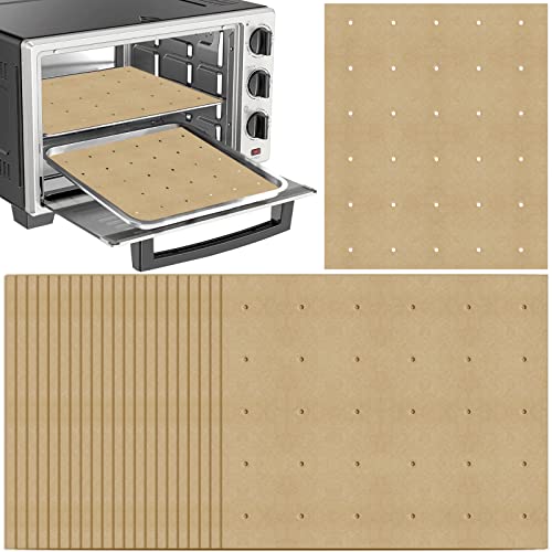 WMKGG 100 PCS Air Fryer Oven Liners, 13 x 12 inch Perforated Rectangular Air Fryer Parchment Paper Disposable Liners for Ninja Foodi Air Fryer, XL Air Fryer, Cuisinart, Breville Toaster Oven - Kitchen Parts America