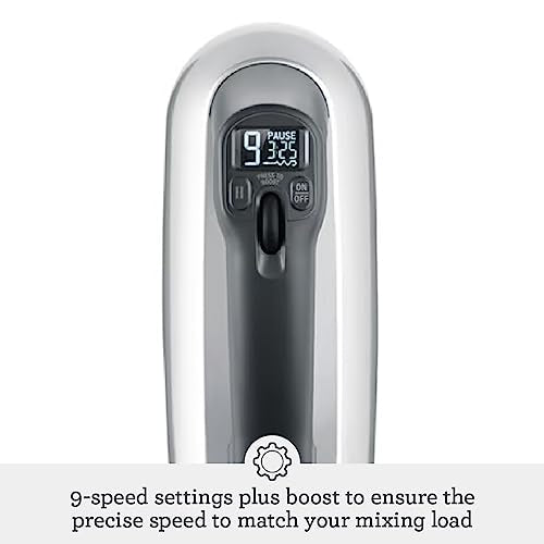 Breville Handy Mix Scraper Hand Mixer, Silver, BHM800SIL - Grill Parts America