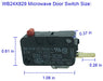 LONYE WB24X829 D3V-16G-3C25 Secondary Door Switch Fit for GE Microwave 253819 AP2024337 PS237421(Normally Open)(Pack of 2) - Grill Parts America