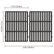 QuliMetal 7638 17.5 Inches Cooking Grates for Weber Spirit 300 Series and Spirit II 300 Series, Spirit 700, Genesis Silver Gold Platinum B/C, Genesis 1000-3500, Weber 900 Gas Grills - Grill Parts America