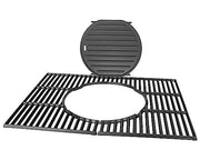 SafBbcue Cast Iron Gourmet BBQ System Sear Grates for Weber 200/300 Series Grill Parts, Weber Spirit E-210 Spirit E-310 Genesis II E-310, Genesis II LX S-440 Grill Grates,Weber 64812 64815 64830 Parts - Grill Parts America