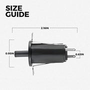 MOOTVGOO 2 Pack Hopper Lid Door Switch Kit Replacement for Masterbuilt Gravity Series 560/800/1050 XL & Digital Charcoal Grill & Smokers with Mounting Screws - Grill Parts America