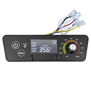 Upgraded Control Board for Pit Boss Wood Pellet Grills, Pit Boss Control Panel Thermometer Controller Replacement Compatible with Pit Boss P7-340/700/1000/540/440FB1 Matte Black with LCD Display - Grill Parts America