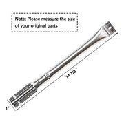 Hisencn Gas Grill Repair for Kenmore 122.16134 122.16134110 Nexgrill 720-0719BL 720-0773, 720-0783 Tera Gear 1010007A Grill Straight Burner Pipe Tubes Heat Tents Heat Plate Shield Replacement Parts - Grill Parts America