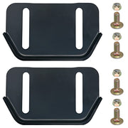 KOOTANS 1pair 784-5580 Snow Thrower Slide Plate Shoes Heavy Duty Metal Snow Blower Slide Skids Replace for MTD 784-5580-0637 Cub Cadet Yardman Troy Bilt Craftsman, for Stens 780-420 (Black) - Grill Parts America