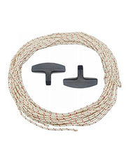 YAMAKATO Pull Start Cord Rope 9/64 inch 3.5mm Recoil Starter String for STHIL Poulan Husqvarna Sears Echo Craftsman Ryobi Honda Chainsaw Lawn Mower Weed Eater Trimmer Edger Leaf Blower 40 Feet #4-1/2 - Grill Parts America