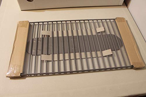 Brinkmann Gas Grill Steel Lava Rock Charcoal Grate W Drip 11 X 22.3 Inch - Grill Parts America