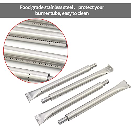 Zemibi Grill Replacement Part for Broil King 9215-54 9221-54 9221-64 9221-67 9235-24 Baron 320 Baron 420 Baron 440 Baron 490 Baron 540 Baron 590, Baron 340, Stainless Steel Heat Plate and Grill Burner - Grill Parts America