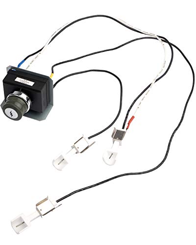 X Home 7628 Grill Igniter Kit for Weber Genesis 310 and 320 Gas Grills with Front Control (2011-2016), Easy to Replace - Grill Parts America