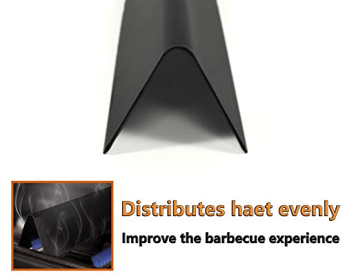 DELSbbq 7534 7535 Porcelain Steel Flavorizer Bars for Weber Spirit 200 Series, Spirit 500, Genesis Silver A Gas Grills, Flavorizer Bar Replaces Weber 7534 7535 65902 - Grill Parts America