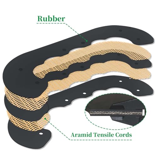 NICHEFLAG 99-9313 Snow Blower Paddles with 55-8760 Scraper Blade 55-9300 Belt Replaces 55-9250, 55-9251, 88-0771, 125-1128 for Toro CCR2000, CCR2400, CCR2400E, CCR2400R, CCR2500, CCR3000 Snowthrowers - Grill Parts America