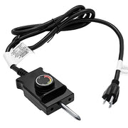 Adjustable Thermostat Controller Probe Cord for Masterbuilt Analog Electric Smokers, Thermostat Control with Power Cord Replacement Parts for Most Electric Smoker and Grills Heating Element - Grill Parts America