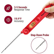 ThermoPro TP03 Digital Meat Thermometer for Cooking Kitchen Food Candy Instant Read LCD Thermometer with Backlight and Magnet for Oil Deep Fry BBQ Grill Smoker Thermometer - Grill Parts America