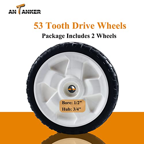 CheeMuii Lot de 2 roues motrices avant pour Toro 119-0311 20330 20339 20350 20370 20954 137-4832 115-2878 Stens 205-360 CheeMuii Lot de 2 roues motrices avant pour Toro 119-0311 20330 20339 20350 20370 20954 137-4832 115-2878 Stens 205-360