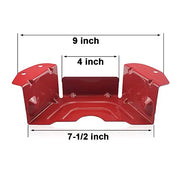 XINKE Lawn Mower Parts 783-06424A-0638 42" 46" Deck Spindle Pulley Belt Guard Cover Compatible with MTD &Troy-Bilt & Craftsman Lawn Mower - 2 Pack (Red) - Grill Parts America