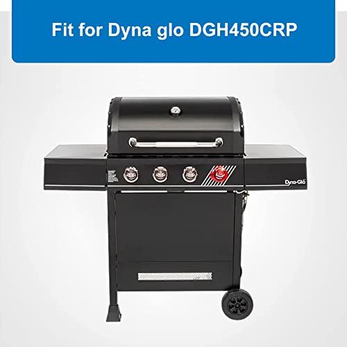 Uniflasy Cast Iron Cooking Grates for Dyna glo DGH450CRP DGH450CRP-D 4 Burner, DGH485CRP DGH474CRP 5 Burner Cooking Grid Replacement Part Kit - Grill Parts America
