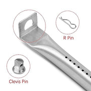 G327-2100-W1 463365021 Grill Burner Kit Replacement Parts for Charbroil Grill Parts 4 Burner 463365522 463353021 463350521 G324-0007-W1 463352521 Clevis Pin Char-Broil Performance Burner Tube 4 Pcs - Grill Parts America