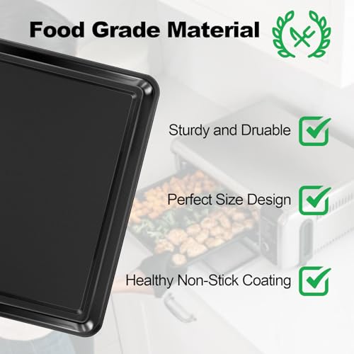 11 Inch Baking Sheet, Baking Pan for Ninja DCT451 DCT401 DT251 DT201 DT200 SP351 SP300 SP301 SP201 Air Fryer Oven, Cookie Sheets for Baking, Baking Tray for Ninja Foodi Air Fryer Accessories - Grill Parts America