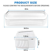 2 Pack W10321304 Refrigerator Door Shelf Bin, Compatible with Whirlpool Refrigerator Replaces WPW10321304 PS11752778 AP6019471 2179574 2179575 - Grill Parts America