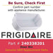 Frigidaire 240338201 Frigidare Refrigerator Door Shelf Bin - Grill Parts America