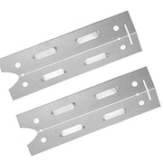 DcYourHome Heat Plate Tent Shield Burner Cover for Gas Grill Model Brinkmann 810-4220-S, Upgraded Thick Flavorizer Bar Replacement Parts for Brinkmann 15 inch x 4 13/16 inch 2 Pack - Grill Parts America