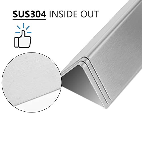 Burly grill Replacement for Weber Spirit Grill Parts Weber Spirit I & II 200 Series, Spirit E210, S210, E220, S220, 7635 15.3”304 Stainless Steel Heat Shields Plate Flavor Bars, 3 Pack - Grill Parts America