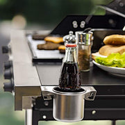 Char-Broil 6428409W06 Gear Trax Combination Cup Holder/Bottle Opener, Silver - Grill Parts America