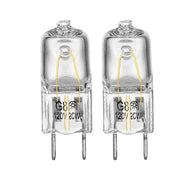 Light Bulb for GE Microwave Oven - Halogen Light Bulb Fits for GE Samsung Kenmore Elite Maytag Over the Stove Range Microwave, Night Light/Stove Light Bulb for GE microwave, Replaces WB25X10019, 2Pack - Grill Parts America