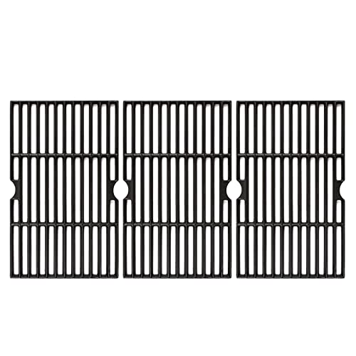 Hisencn 16 1/4'' Cooking Grates Replacement Parts for Dyna Glo DGF510SBP, DGF510SSP, DGF510SSP-D, DGB515SDP, DGF530SRP, Uniflame GBC1059WB, GBC1059WE-C, Backyard Grill BY12-084-029-98, BY13-101-001-13 - Grill Parts America