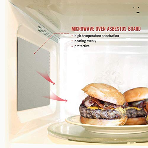 Gracenal Microwave Cover For Food, Clear Microwave Splatter Cover