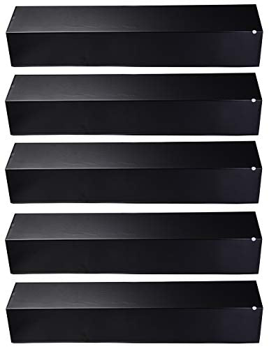 Votenli P9231A(5-Pack) 15 3/8" Porcelain Steel Heat Plate for Aussie, Brinkmann 810-2410-S, 810-3660-S,810-2511-S,810-2512-F Uniflame, Charmglow, Grill King, Lowes Model Grills - Grill Parts America