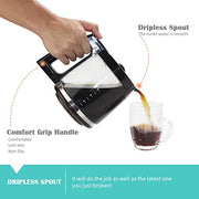 12-Cup Replacement Glass Carafe Pot Compatible with Ninja Coffee Brewer Maker Models CE251 CE201 CE201C CE200 CE200C Model# XGLSLID200 - Kitchen Parts America