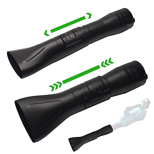 Haiouus Blower Nozzle Adapter and Flat End Nozzle