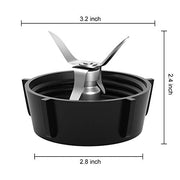 Oster Blender Replacement Parts Blender Blade with Jar Base Cap and 2 Rubber O Ring Seal Gasket Accessory Refresh Kit by Aooba - Kitchen Parts America