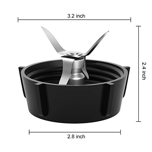 Oster Blender Replacement Parts Blender Blade with Jar Base Cap and 2 Rubber O Ring Seal Gasket Accessory Refresh Kit by Aooba - Kitchen Parts America