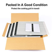 Hisencn 17.75 Inch Cooking Grate for Brinkmann Grill Replacement Parts, 810-2410-S, 810-2511-S, 810-8411-5, 810-7490-F, 810-8410-F, 810-8411-C, Porcelain Cast Iron Cooking Grids 17.75" x 26.7", 3-Pack - Grill Parts America